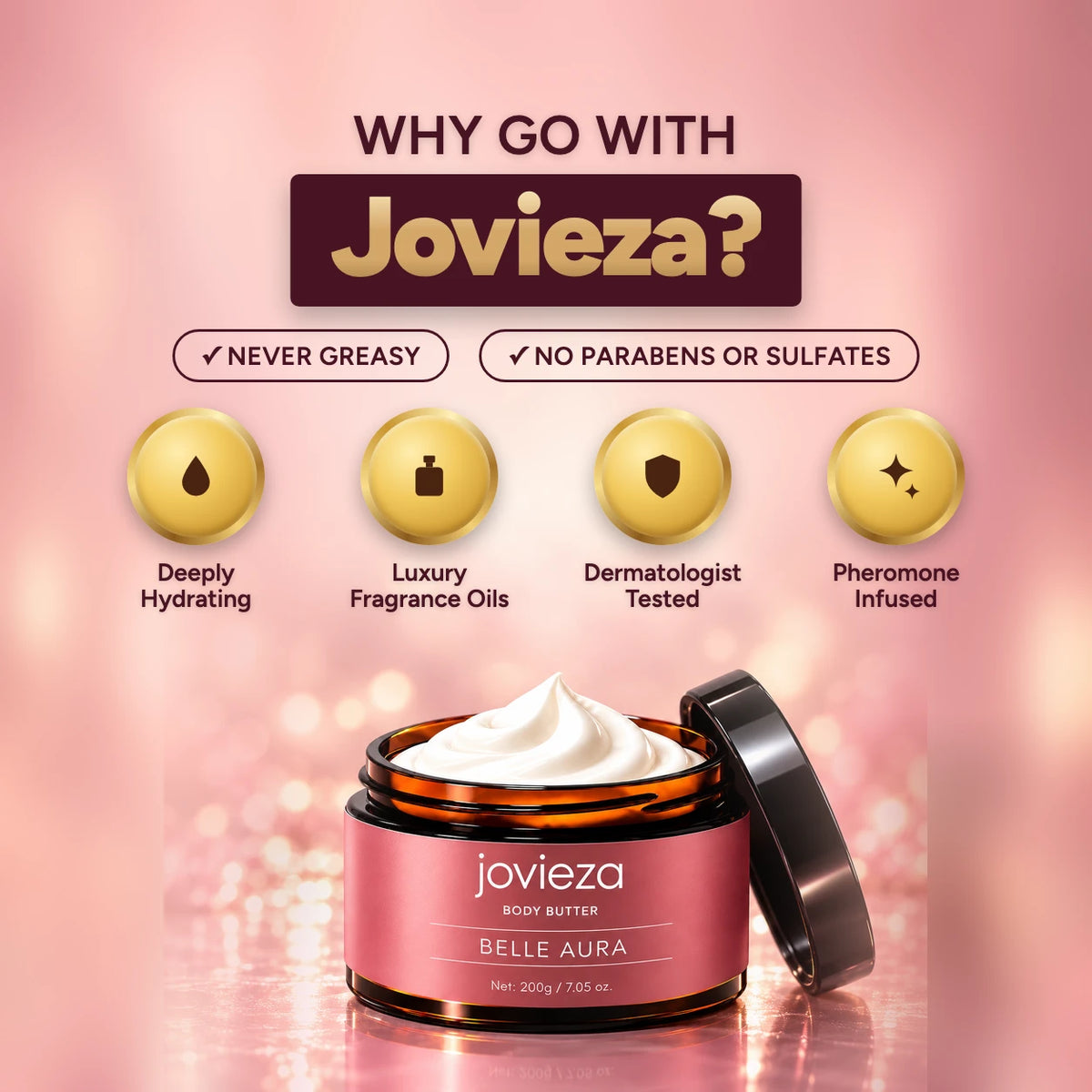 Belle Aura scent notes and benefits: why go with Jovieza